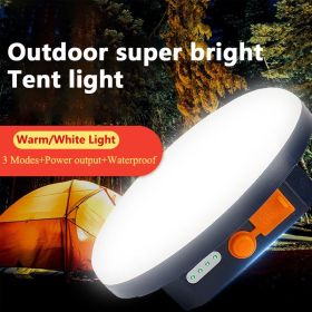 ZK40 9900mAh LED Tent Light Rechargeable Lantern Portable Emergency Night Market Light Outdoor Camping Bulb Lamp Flashlight Home (Wattage: Warm 9900mAh)
